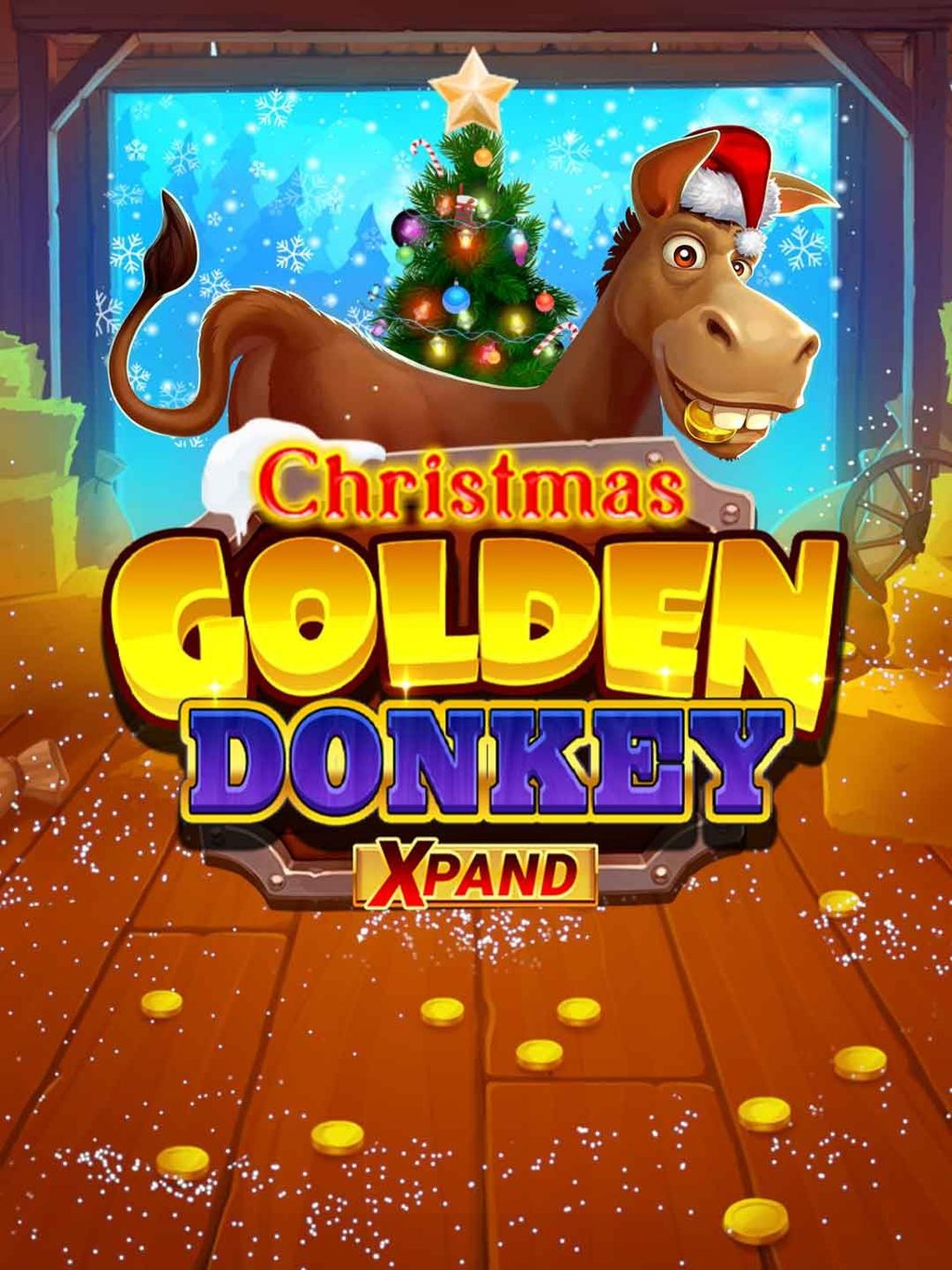 Golden Donkey Christmas Xpand